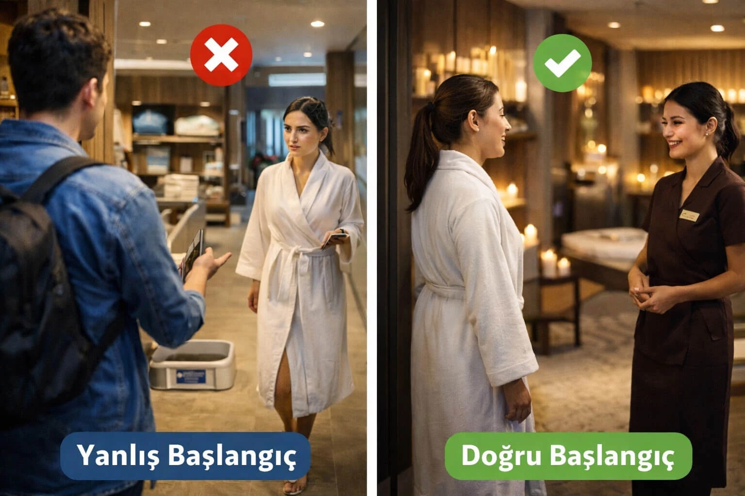 Girişte karşılanan beklentinin kullanıcı kararını hızla şekillendirmesi