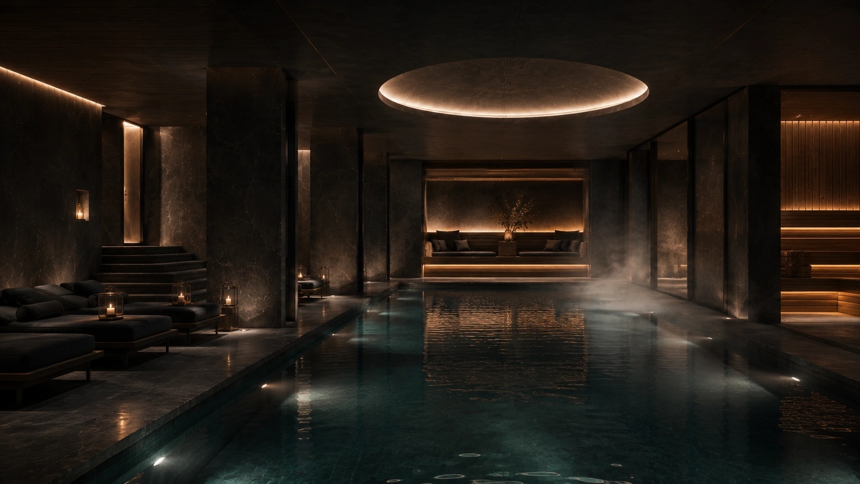Kapalı havuz ve wellness alanı